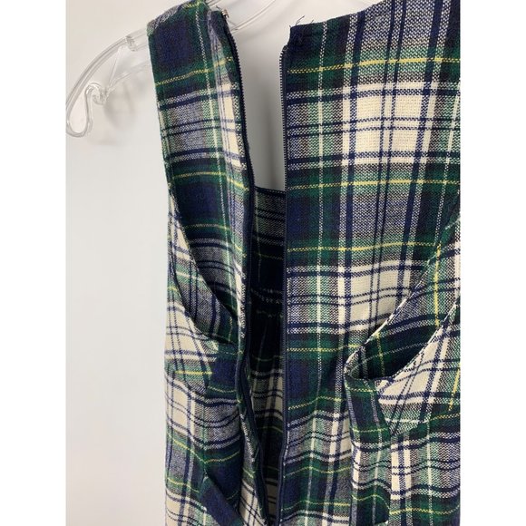 Vintage Puccini Plaid Dress with Pockets Size S - Picture 6 of 11